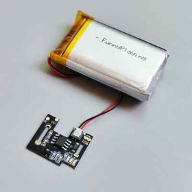 FunnyPlaying Gameboy Color GBC 1800mAH Rechargeable Battery Mod W/ Cable