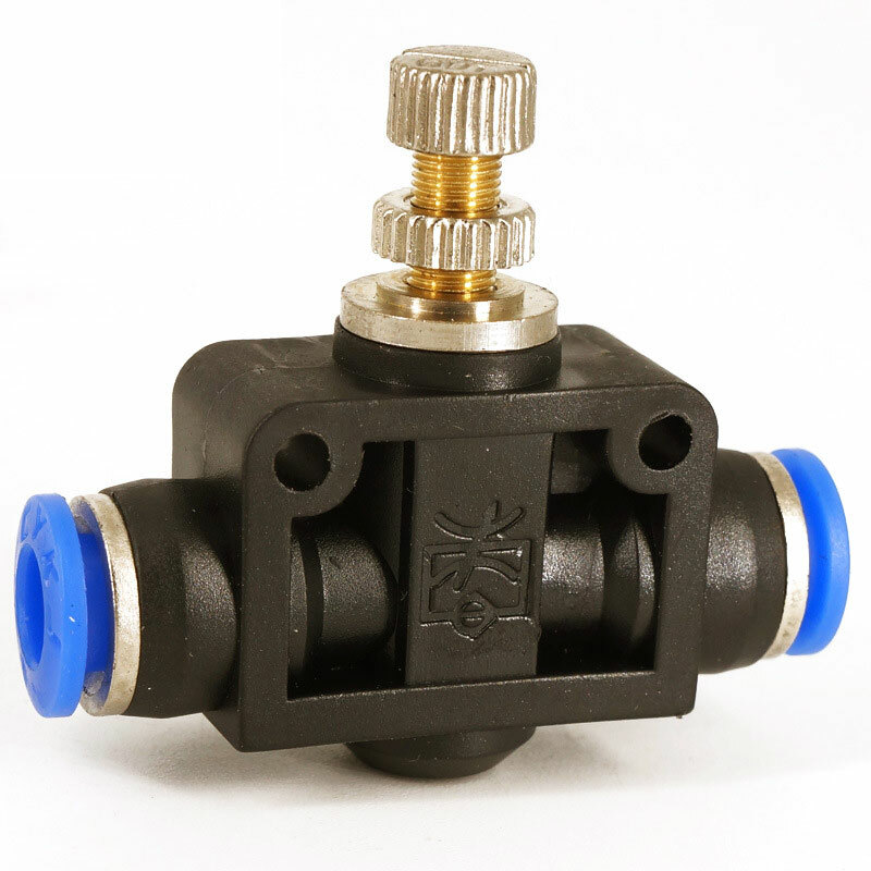 5 Stück Pneumatik Steckverbinder 8mm - Kugelhähne Mit Absperrventil Für Luftschläuche