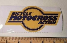 Bicycle Motocross Action Magazine Sticker Bmx Action Bicycle Motocross Action Magazine Sticker Bmx Action