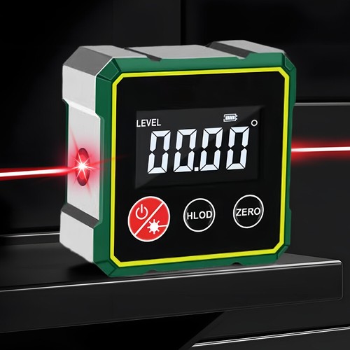 Magnetic Digital Angle Finder with LCD Backlight Protractor Inclinometer Gauge - Picture 6 of 13