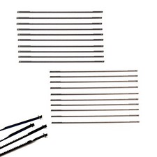 6-1/2-Inch Coping Saw Blades, 6-1/2-Inch Long Between Pins 15T/18T (20pc)