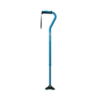 Hugo Mobility Quadpod Offset Cane With Ultra Stable Cane Tip Aq... Free Shipping Hugo Mobility Quadpod Offset Cane With Ultra Stable Cane Tip Aq... Free Shipping