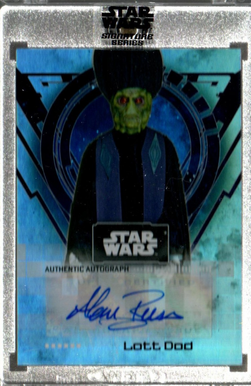 2022 Star Wars Signature Series #AAR Alan Ruscoe Auto | eBay