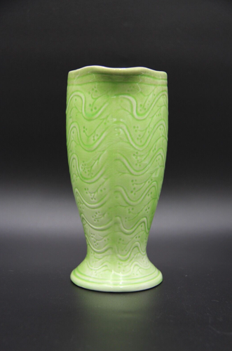 1961+ Vintage ROYAL ART POTTERY Green Jug with Twisted Handle Made in England - Picture 2 of 7