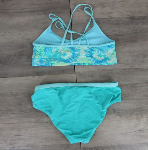 Old Navy Zero Xposur Youth Girls Size 16 Bundle Lot Swimsuits Two Piece - Picture 3 of 9