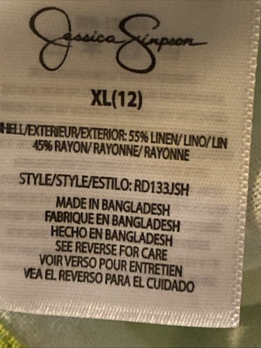 ~ Pagliaccetto JESSICA SIMPSON bambina nuovo con etichetta! Margherita azzurra carina taglia XL 12 46€ - Foto 10 di 11