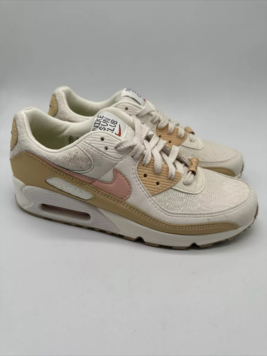 Nike Air Max 90 SE Sun Club - Sail Arctic Orange DJ9997-101 Womens Size 10.5