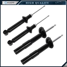 Front Rear Struts Shocks For 2008-2010 BMW 528i 535i  550i Left Right ECCPP