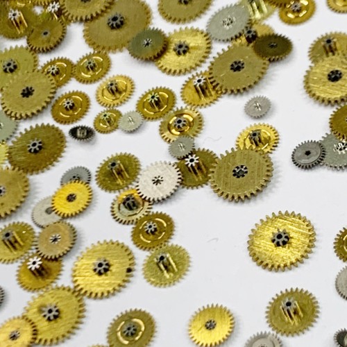 25 Bracelet Minute Wheels Gears Steampunk Watch Patrs Altered Art Repair Vtg Lot - Picture 8 of 9