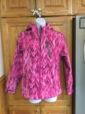 Women’s/girl’s Cb Sports Hooded Pink Tye-dye Jacket. Size Large. Excellent.