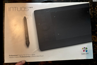 Small Black Wacom Intuos Pro, New in box, Opened once Never used 