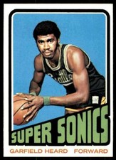1972-73 Nm-Super Nice-Make Offer Garfield Heard 21 Seattle Super Sonics #98