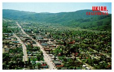 Ukiah, CA BEV Highway 101 Vineyards And Lumber Mills Mike Roberts C18072 -A76