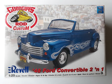 Revell 125 Model Kit 85-2047 Good Guys Custom 48 Ford Convertible 2 In 1 New