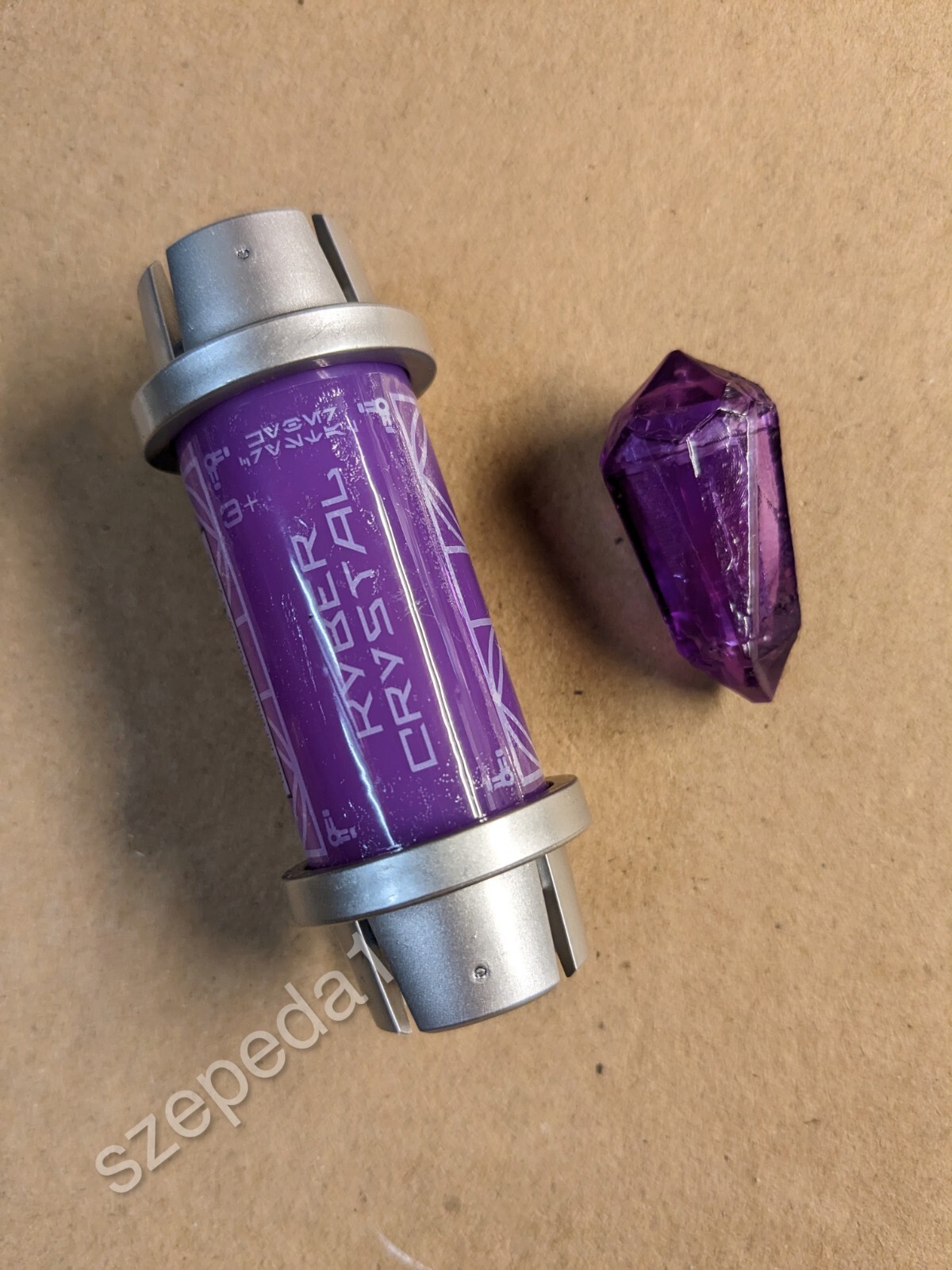 Disney Star Wars Galaxy's Edge Purple Kyber Crystal MACE WINDU 1