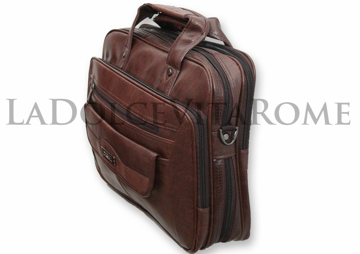 Moonster&reg; Borsa Tracolla Regolabile Donna E Uomo &ndash; In Vera Pelle Di Bufalo Invecchiata &ndash; Porta