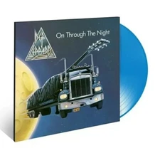 DEF LEPPARD: On Through The Night Limited Edition Blue Vinyl LP NEW 