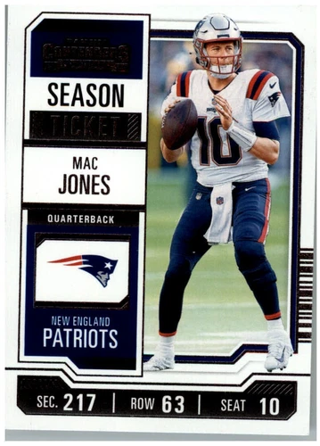 2023 Panini Contenders Mac Jones #69