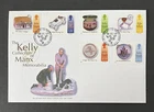 ISLE OF MAN 2012 FDC KELLY COLLECTION MANX MEMORABILIA SET COVER DOUGLAS PMK