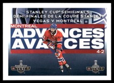 2021-22 Topps NHL Sticker Collection #13 Stanley Cup Semis Montreal Canadiens
