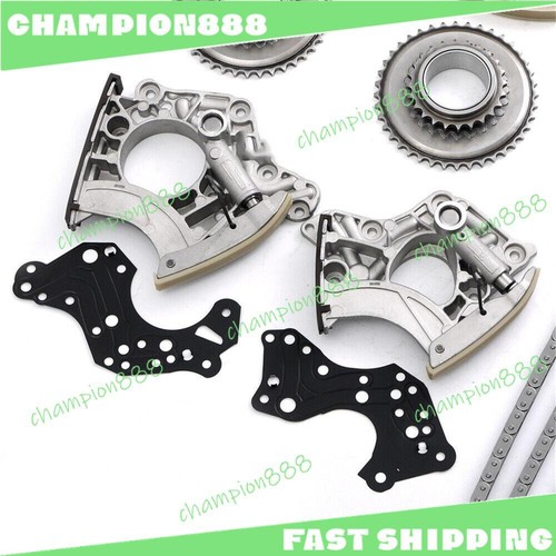 Timing Chain Kit For VW Audi S5 A6 A8 S8 Q7 C6 4H 4.2L 5.2L CAUA BVJ