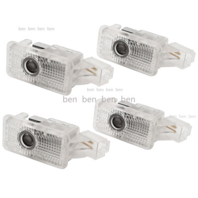 4x Car LED Door Light Projector Ghost Shadow Laser For Acura MDX RLX TL TLX ZDX