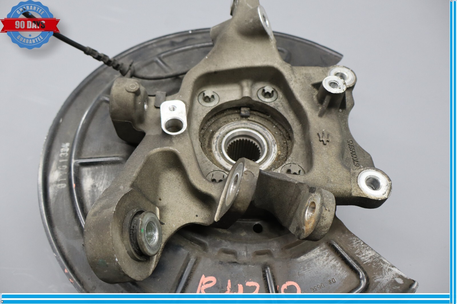 14-17 Maserati Quattroporte M156 SQ4 Rear Right Side Spindle Knuckle Hub Oem
