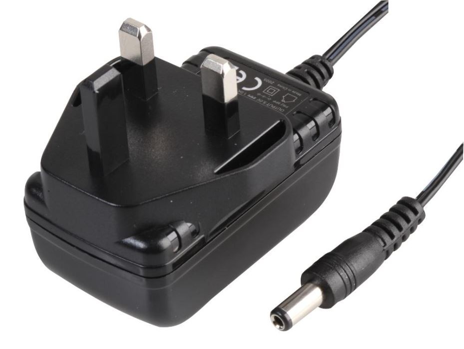 PRO ELEC - 9V, 1A, 9W, Plug In Power Supply, 2.1mm Plug