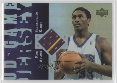 2006-07 UD Reserve UD Game Jersey Metta World Peace Ron Artest #UD-AR 0s55
