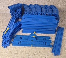 Tomy Trackmaster Thomas The Tank Engine Blue Track Lot 110 Pieces Plarail 1990s