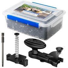 1000 PCS Hidden Deck Fasteners for Composite Decking,Nylon Deck Clips with 316 S