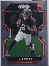 Misprint 2021 Panini Prizm Football Kyle Pitts Base Rookie Card RC Falcons