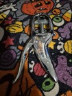 Vintage CRACKER JACK Nutcracker Made in England chrome ratchet action