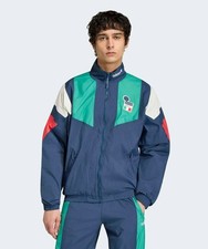 Adidas Italy EQT Track Top Jacket Crew Navy FIGC Soccer KG2595