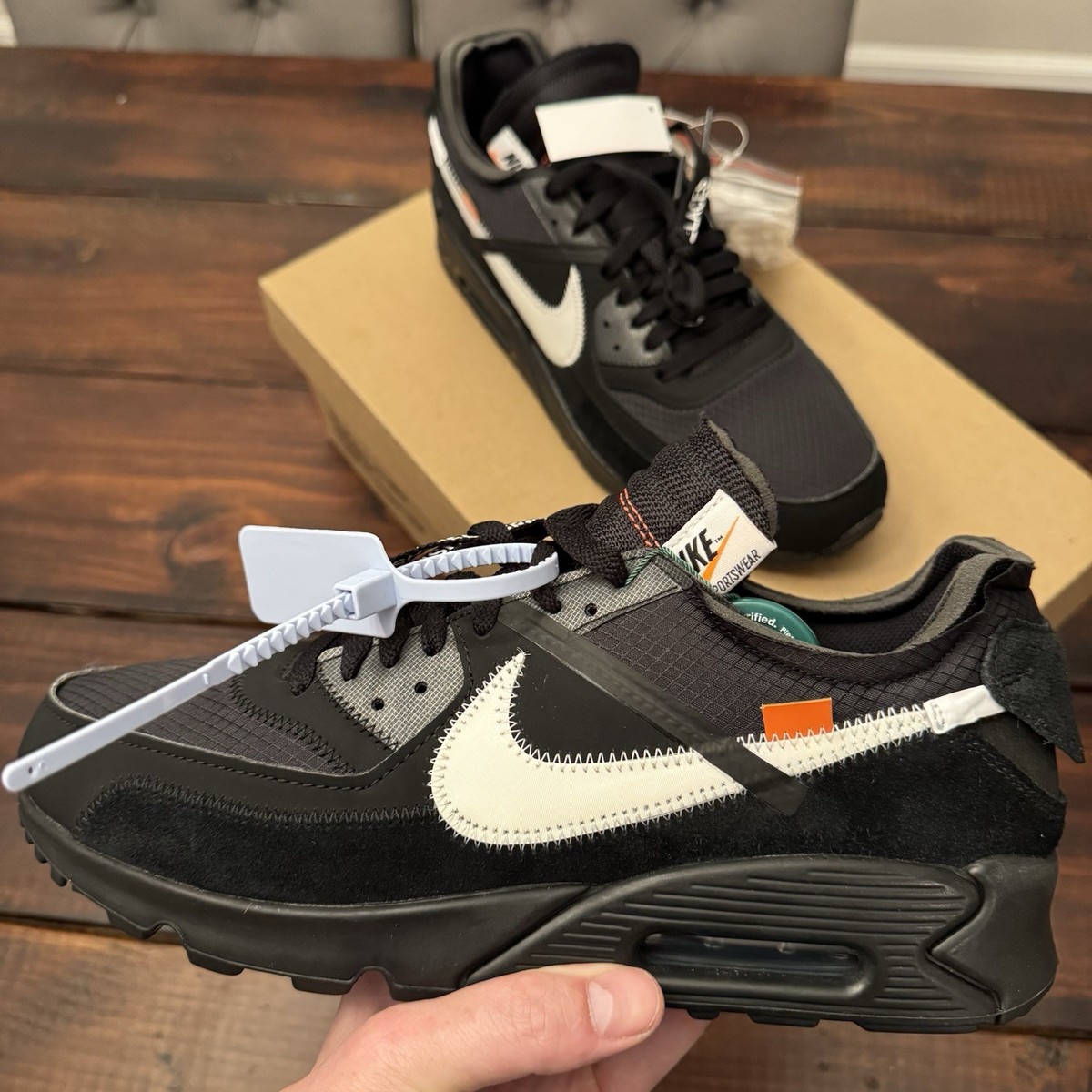 Footwear Black Off-white X 'air Max 90 Footwear Uscita Air