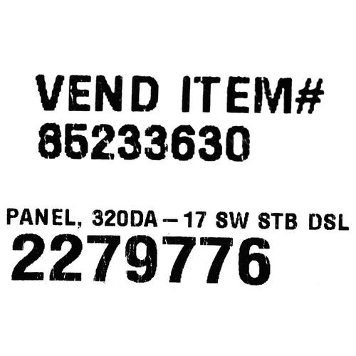 Sea Ray Boat Dash Switch Panel 2279776 | Sundancer 320 Acrylic 2017 / 2018 (STBD - Foto 5 di 5