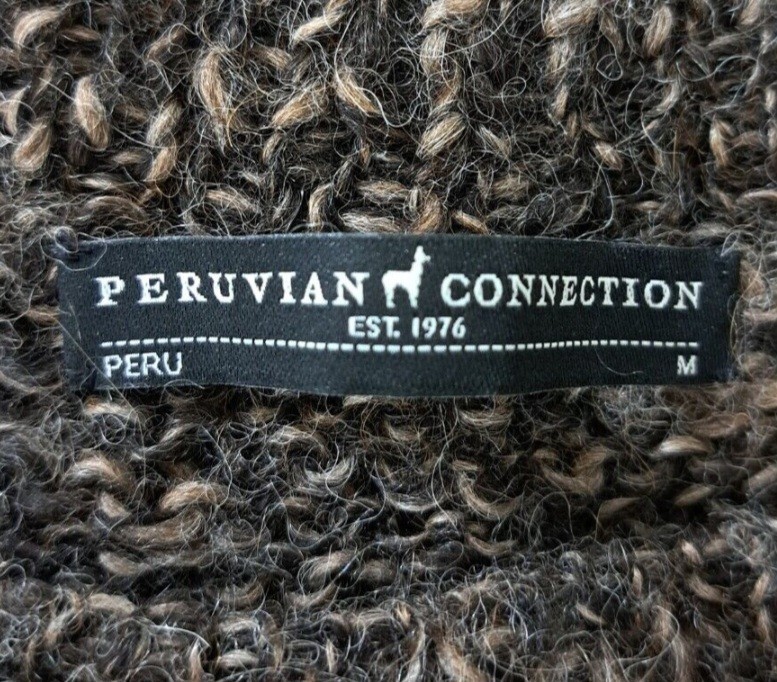 Peruvian Connection Womens Medium 100% Alpaca Swe… - image 6