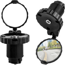 2 Packs Bike Mirrors for Handlebar Ends Rear View Mirror Foldable Bicycle Handle