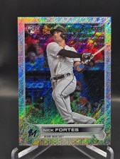 2022 Topps Series 2 Retail Foilboard /875 Nick Fortes #333 Rookie RC
