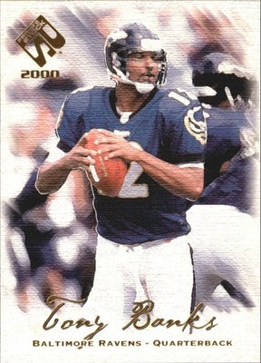 2000 Private Stock #7 Tony Banks - FB