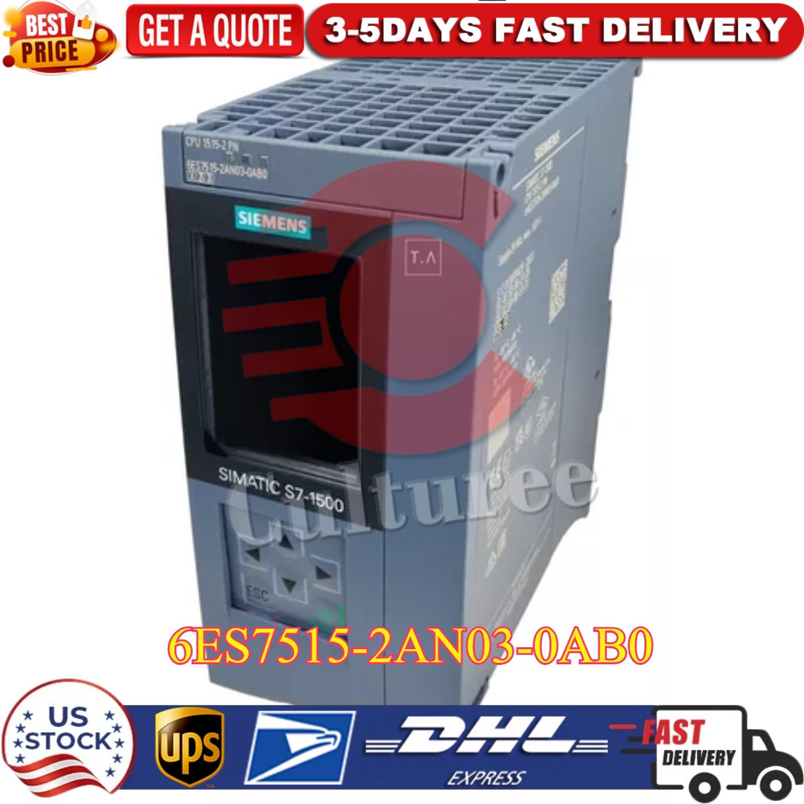 New Siemens S7-1500 CPU 1515-2 PN 6ES7 515-2AN03-0AB0 6ES7515-2AN03-0AB0
