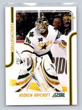 2011-12 Score #170 Andrew Raycroft Dallas Stars