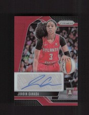 2024 Panini Prizm WNBA #SG-JC Jordin Canada Signatures Prizms Red #/99 AUTO