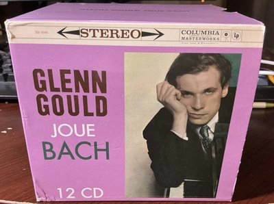 #ad Glenn Gould joue Bach CD Jan 2005 12 Discs Sony Classical missing 1 disc C $55.00