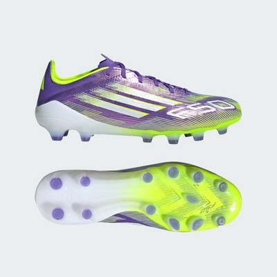 adidas F50 PRO HG/AG JAPAN JR4396 Purple Rush Cloud White Fußballschuhe