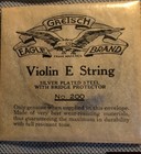 5 GRETSCH Steel Violin E Strings, Silver Plated With Bridge Protection No. 200  — photo 4