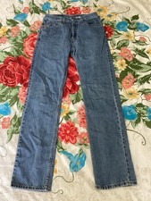 Vtg Levi  s 505 Regular Fit Straight Leg Made In Canada 30x34 29x33.5 Jeans