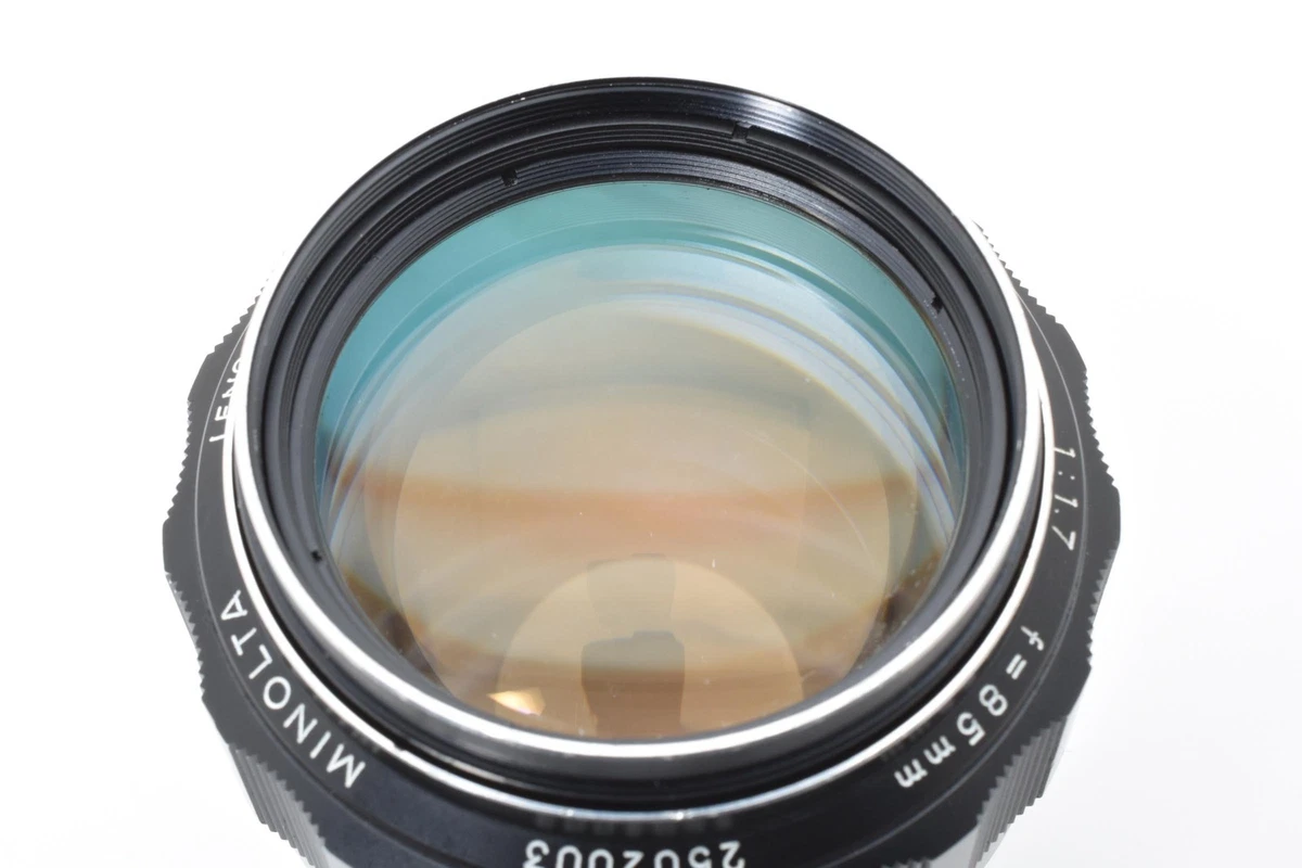 Minolta 85mm f/1.7 Camera Lenses for sale | eBay
