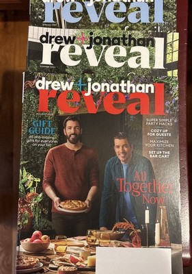 Drew + Jonathan Reveal Magazine Spring Summer Holiday 2022 & 2 Of 2020, 1 2020