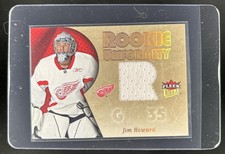 2005-06 Fleer Ultra Jimmy Howard Rookie Uniformity #RU-JH Red Wings